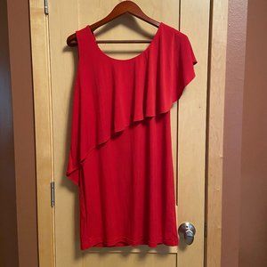 Calvin Klein Red Dress: Size S